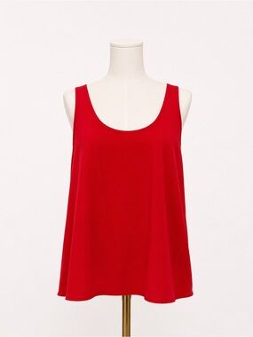 Frenchi Sleeveless Women's Top - Bright Coral